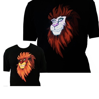 Løve T-shirt med LED lys